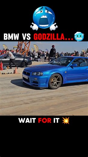 R-34 VS BMW...☠️!! - CAN BMW WIN ? #bmw #gtr #cars #edit #trending #ytshorts