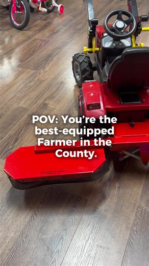 POV: You’re the best-equipped farmer in the county 🚜 From tractors to trailers, and now the Red Butterfly Mower, your play yard is fully stocked and ready for action. 📍 Clarkes of Cavan – Moynehall Retail Park (H12 Y7H1) 📞 (049) 433 2166