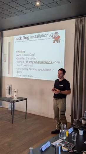 14 reactions | Lock Dog Presenting today on the importance of having quality locks on your entry doors at BNI Peninsula Power. Good fun  | Lock Dog Installations | Facebook