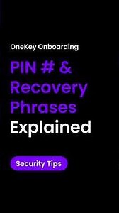 Set up your OneKey Hardware Wallet: PIN Number and Recovery Phrases Explained #crypto #web3 #safety