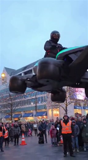 Flying Bike Demo Goes Wild — Is This the Future of Travel? #FlyingBike #FutureTech #Innovation