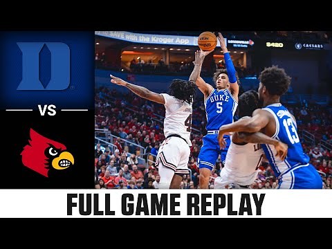 Duke vs. Louisville Full Game Replay | 2023-24 ACC Men’s Basketball