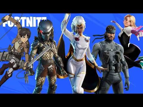 Every Collab Battle Pass Reskin, What's Next? Fortnite