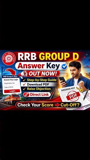 How to check scorecard and rank rrb group d