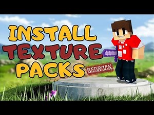 How to Install Texture Packs in Minecraft Bedrock | Minecraft Tutorial (2025)