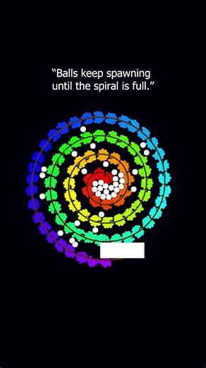 #satisfying #bouncingball #simulation #creativecoding