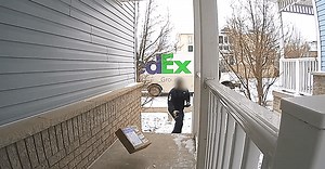 FedEx employee caught hurling package at door from several feet away (VIDEO) | News