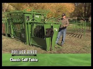 Powder River Classic Calf Table | LivestockShed.com
