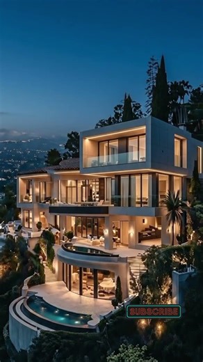 I USED AI TO ADD LUXURY LED LIGHTING TO THIS MODERN VILLA | LEDLighting