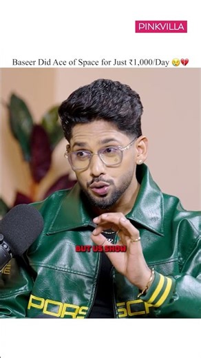 Baseer Ali 🫣❤️‍🩹 Reveals He Did Ace of Space for less than ₹1,000/Day #shorts #baseerali #aceofspace