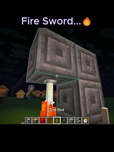 Minecraft Fire Sword 🔥
