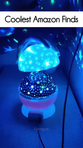 Turn your room into a galaxy 🌙✨This star projector from Amazon is pure magic 😍|