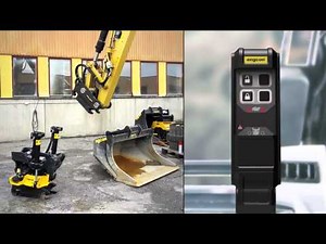 engcon QSC - Standardized quick hitch operation improves safety