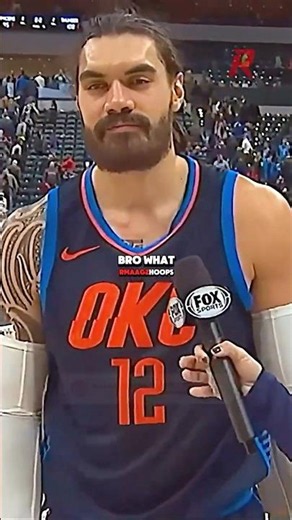 Why Steven Adams RETIRED from TRASH TALKING 😂😂 #nba #shorts