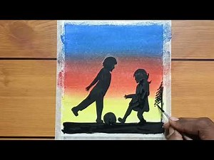 How to Draw Easy Brother and Sister / Brother and Sister Drawing for Beginners