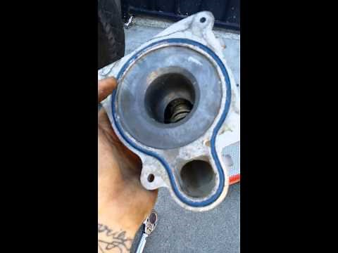 Northstar water pump replacement walk through