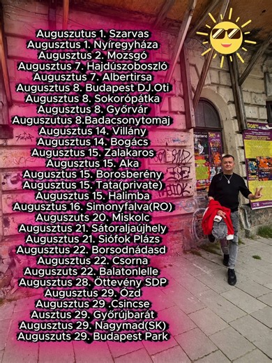 Augusztusi bulik !