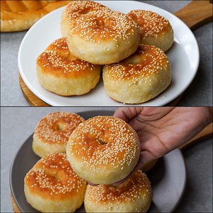 Don't Buy Donuts !! | Sesame Donut Recipe at Home | Kids Favourite Donut Recipe | Easy Donut Recipe | N'Oven Foods