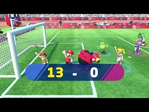 Mario & Sonic at the Olympic Games Tokyo 2020 ▷ Football ▷ 13 goals