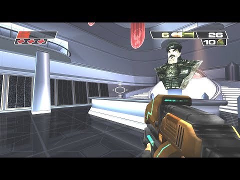 Red Faction 2: Walkthrough - Public Information Building [Mission 2] (Hard - Bonus) 4K UHD - 60FPS