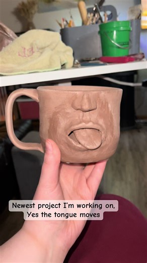 Creative Pottery with Moving Tongue Feature