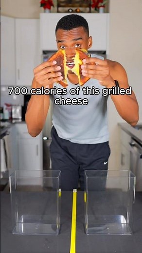 700 calories of grilled cheese❌ #fatloss #lowcalorie #weightloss