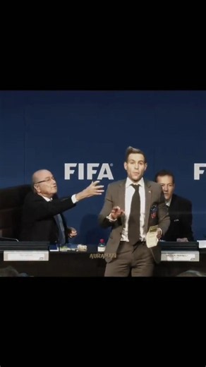 The Iconic FIFA Money Shower Meme! 💸⚽ | Blatter, Infantino & Messi