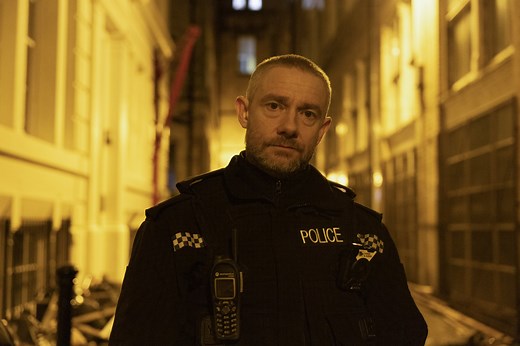 How many episodes of The Responder there are and when the Martin Freeman drama is next on