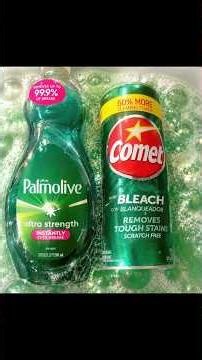 Palmolive Ultra, Comet, Green (short) ✨🧽💚✨