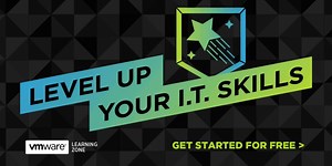 Your call: Level up or lose the game. Unlock your full I.T. potential with 24/7 training from VMware Education experts. It's free to get started > http://bit.ly/2zSp8Ca | VMware Learning