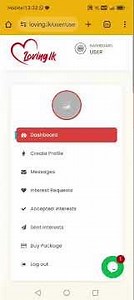 How to log in to your account in Loving.lk Web Site