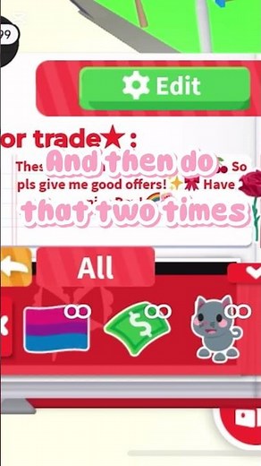 Quick Little profile bow tut on adopt me! #roblox #viral #adoptme #tutorial #cool #helpful