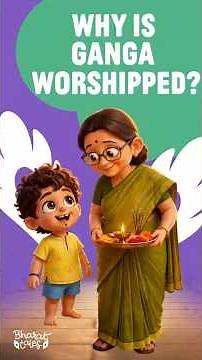 Why Do We Worship River Ganga? | Animated Story for Kids #kidslearning #bharattales