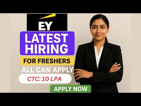 EY 🤯🔥 Latest Hiring for freshers | BE/Btech | All can apply #offcampusdrive #hiring #freshers #ey