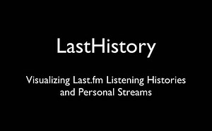LastHistory - Interactive Visualization of Last.fm Listening Histories and Personal Streams