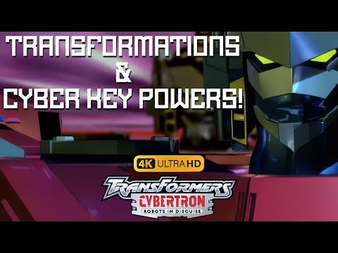 Optimus Prime's Every Transformations & Cyber Key Powers! || Transformers: Cybertron