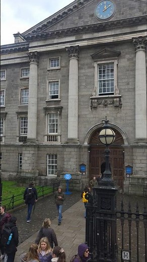 Trinity college dublin Ireland 🇮🇪 #dublin #ireland #travel #beautifulplace