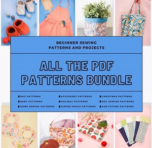Ultimate PDF Sewing Pattern Bundle | 100 Printable Patterns & Tutorials | Instant Digital Download - Etsy