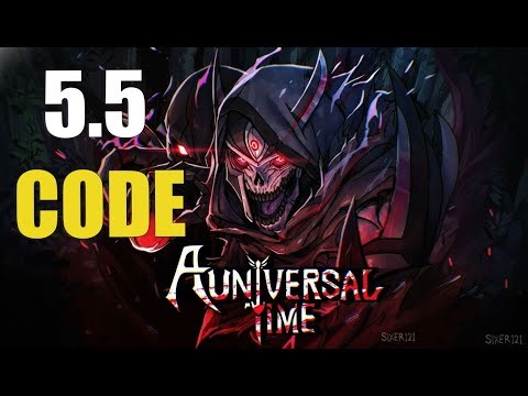 A UNIVERSAL TIME 5.5 CODES 🔴[ROBLOX]🔴| *NEW* ALL WORKING 2026 CODES FOR AUT 5.5