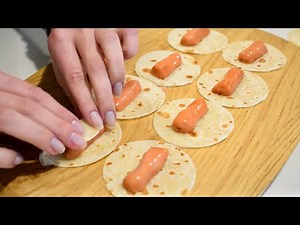 New Way To Use Tortillas! Quick Snack Recipes !