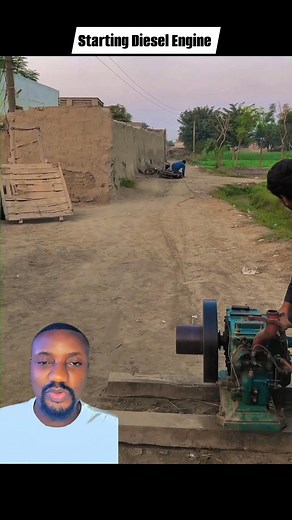 1.7K views · 20 reactions | Starting Diesel Engine | Funny Method Of Starting Machine | Satisfying Video #dieselpower #diesel #dieselengine #dieselmechanic #engine #machine #QuickStart | Ubong Samson | Facebook