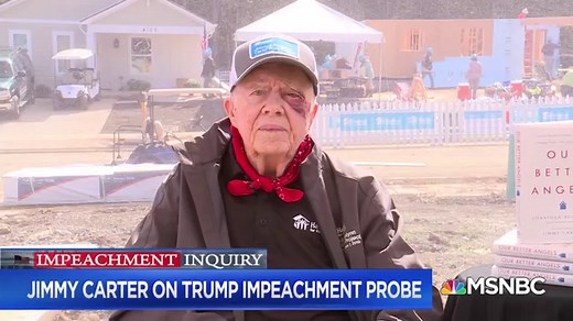 Jimmy Carter to Trump: Tell The Truth For A Change, Don't "Stonewall" Congress