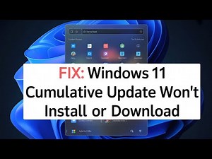 Fix: Windows 11 Cumulative Update Won't Install or Download [GUIDE]