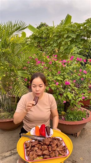 #food #house #amthuc #mukbang ớt xicula với thịt nướng😋 #cooking #monngonmoingay