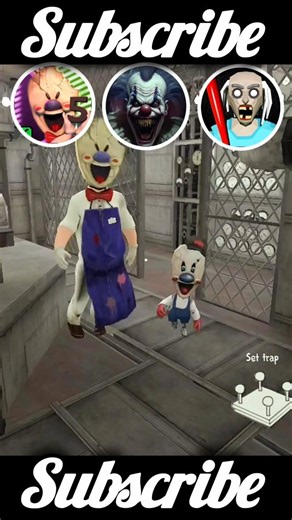 Ice Scream 5, The Scary Clown & Madgran curse moments 😰 😭 #hunting #shortvideo #fullwatchvideo