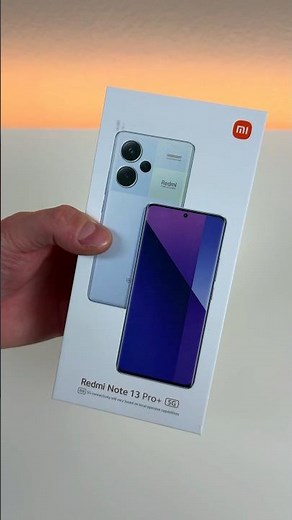 Xiaomi Redmi Note 13 Pro+ 5G - Unboxing!