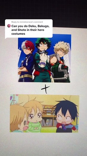 Deku, Todoroki, Bakugou Hero Suits Cosplay | Gakuen Babysitters