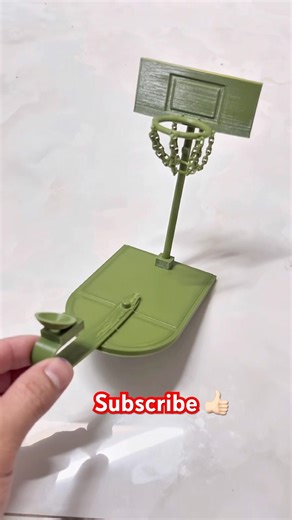 Can a Mini 3D Printer Make a Playable Basketball Set? #3dvibes #diy #bamboo #printing #basketball