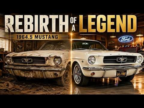 The Rebirth of a Legend: 1964.5 Ford Mustang Restored to Perfection