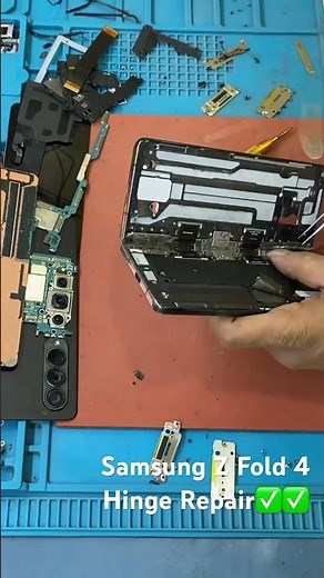 Samsung Z Fold 4 Hinge Repair| Fold Hinge issue| Fold Hinge bend | Z Fold teardown